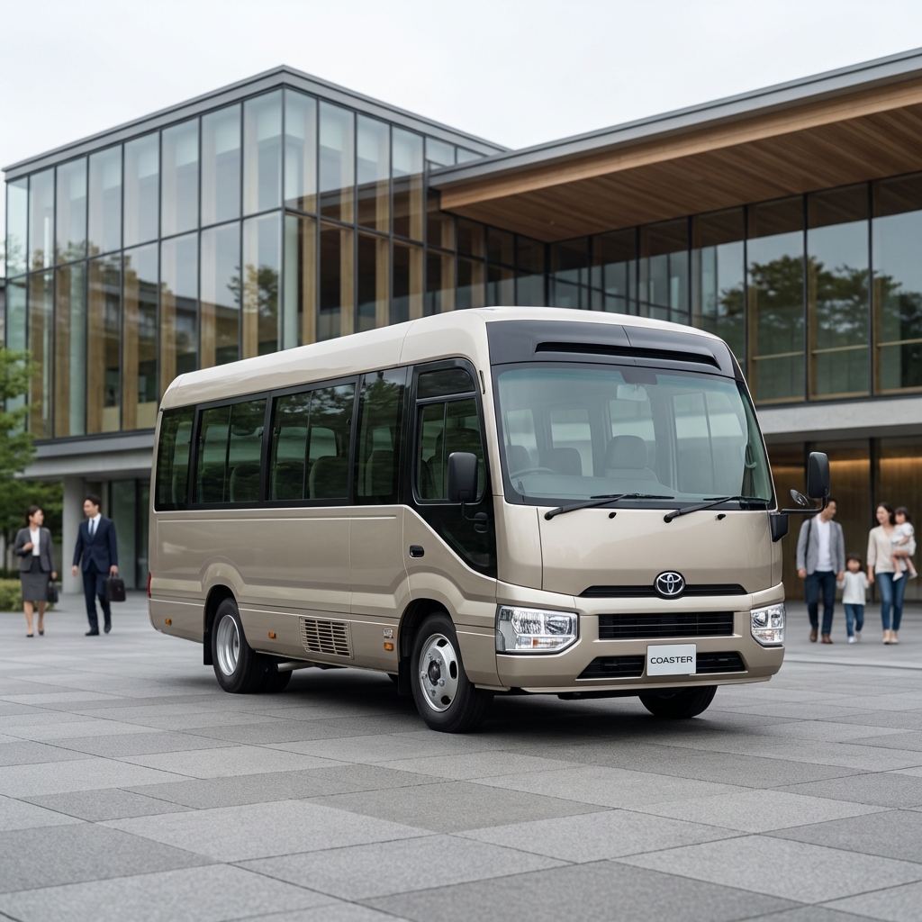 Toyota Coaster 21 Pax 2026